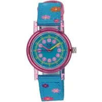 ice-watch Armband Ice Watch Kinderuhr ICE Learning 024497 Pink flowers XS28-3H (kein Set, 1-tlg., kein Set)
