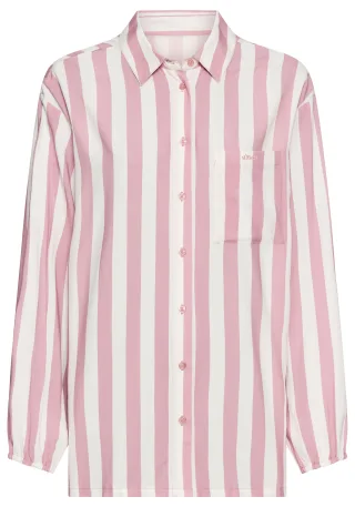 s.Oliver LM s.O Classic Shirt Stripes rose stripe - Gr. - 46