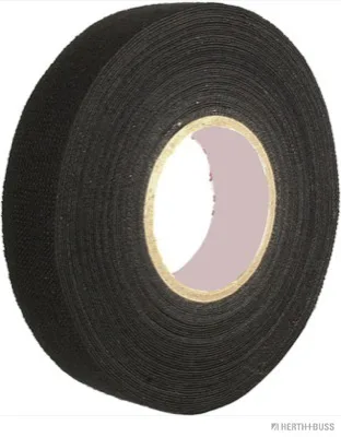 HERTH&BUSS Isolierband, 19 mm x 0,28 mm x 10 m, Polyester schwarz - 50272070