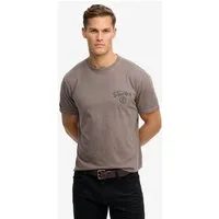 Superdry Rundhalsshirt TOKYO NARRATIVE LOOSE TEE mit coolem Tattoo-Print
