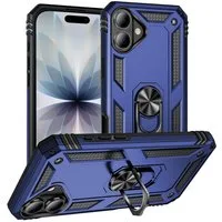 CoolGadget Handyhülle Armor Shield Case für Apple iPhone 17 6,3 Zoll, Outdoor Cover mit Magnet Ringhalterung Handy Hülle für iPhone 17