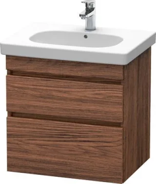 Duravit DuraStyle Waschtischunterbau wandhängend Nussbaum dunkel Matt 600x453x610 mm - DS648302121 DS648302121