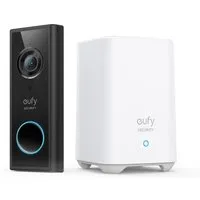 eufy Überwachungskamera eufy Video Doorbell 2K (Akku) + HomeBase 2 (2-tlg)