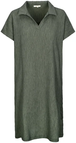 zab company - Da. Crinkle Kleid olive - Gr. - 46