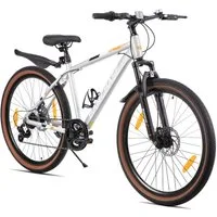 HILAND Mountainbike 26" Aluminium-Mountainbike Bloomer mit Shimano 7-Gang-Schaltung