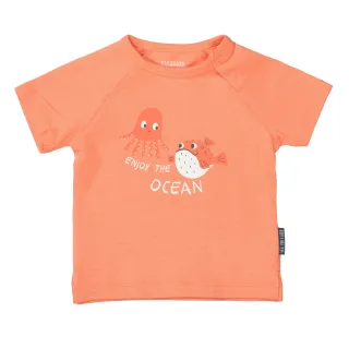 STACCATO - Kn.-T-Shirt fire struc. - Gr. - 68