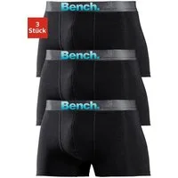 Bench. Boxer Boxershorts für Herren (Packung, 3-St) Unterhosen mit Logo Webbund