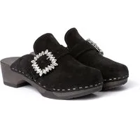 Softclox TEODORA Kaschmir schwarz (dunkel) Clog