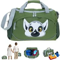 ELEPHANT Sporttasche Kids Kindersporttasche klein 38 cm Tiere, Kinder Tasche Turntasche Tiere