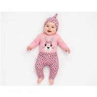 Lorey Medtec Neugeborenen-Geschenkset Mädchen Outfit, 3-teiliges Set, Body, Hose, Mütze, 100 % Baumwolle (Body + Hose + Mütze)