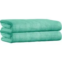 Wohndecke Sommerdecke "Trient" 2er-Pack, Erwin Müller, Baumwolle Uni
