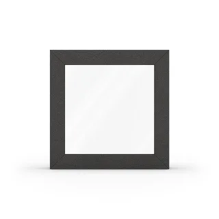 Fenster DB 703, Kunststoff, Kömmerling 70 AD, Eisenglimmer DB 703, 510 x 510 mm, festverglast, individuell online konfigurieren