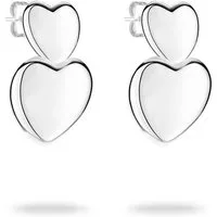 Tamaris Paar Ohrstecker Schmuck Geschenk Edelstahl Ohrringe Bold Hearts Herz