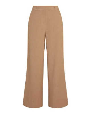 msch copenhagen - MSCHMacy Michelle HW Wide Pants REGULAR t coconut mel - Gr. - S