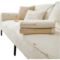 Coonoor Sofaschoner Sofaschoner Schlichtes, modernes Sofabezugs, dickes sofahussen, Geeignet für alle Jahreszeiten, rutschfest