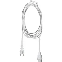 STAR TRADING LED Dekolicht Ute 2,5m, Lampenfassung,Ute mit E27-Fassung, weiß, 2,5m, outdoor