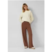s.Oliver Chinos Hose High Rise Hose aus Viskosemix mit Wide Leg