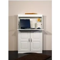 VOGL Möbelfabrik Sekretär Hans, Sekretär, kompakter PC-Schrank im Landhausstil, Breite 78 cm, Made in Germany