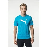 PUMA Fußballtrikot TEAMRISE LOGO JERSEY COTTON für Fußball, Kurzarm, sportlicher Stil, aus Baumwolle