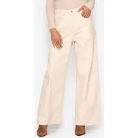SASSYCLASSY 5-Pocket-Jeans Wide Leg Jeans mit hohem Bund für Damen