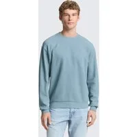TOM TAILOR Denim Sweatshirt Strick & Sweatshirts Sweatshirt aus Baumwolle