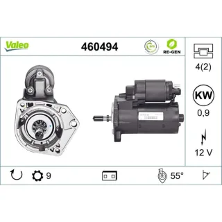 Valeo Starter Seat VW 460494