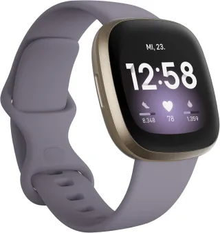 Fitbit Versa 3 flieder