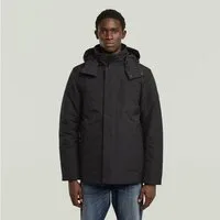 G-STAR Outdoorjacke Clean Vodan Padded Hooded Jacket mit abnehmbarer Kapuze
