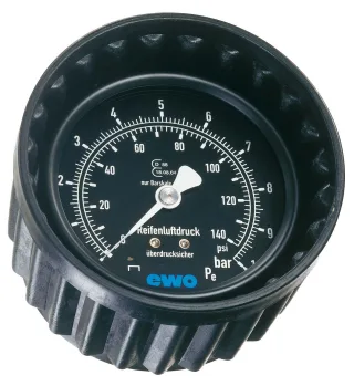 ELMAG Druckmanometer mit Schutzkappe 0-25 bar - 42235