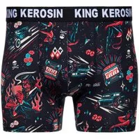King Kerosin Boxershorts King Kerosin Herren Boxershorts "Rockabilly Devil " (Boxershorts, Boxershorts)
