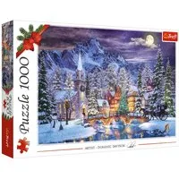Trefl Puzzle Dominic Davison Weihnachts Atmosphäre 1000 Teile Puzzle, 1000 Puzzleteile, Made in Europe