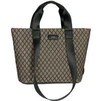 Gabor Shopper Helmea, Damen Handtasche, Schultertasche mit modischem Muster