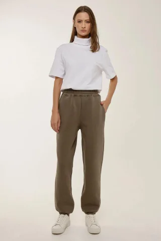 Klassische Sweatpants mit elastischem Bund