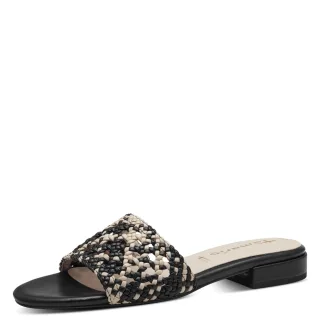Tamaris - Da.-Pantolette black comb - Gr. - 37
