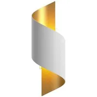 Lindby Wandleuchte Desirio, Metall, Weiß IP20, 1 x 3 W LED