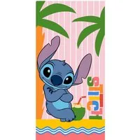 Disney Strandtuch Stitch Kinder Badetuch für Strand und Schwimmbad 70x140 cm