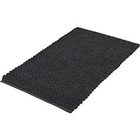 Kleine Wolke Badematte Willow, Badvorleger, Badezimmer Teppich, Höhe 10 mm, rutschhemmend beschichtet, fußbodenheizungsgeeignet, Baumwolle, Polyester, quadratisch, Badteppich, gewebt, Uni Farben, quadratisch oder rechteckig