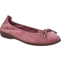Josef Seibel Fenja 09 Ballerina Schlupfschuh, Businessschuh, Komfortschuh mit Kordel-Schleife, G-Weite