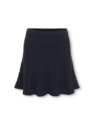 KIDS ONLY - KOGIBI CABLE SKATER SKIRT VD KNT Night Sky - Gr. - 152