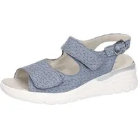 Waldläufer H-IVY Keilsandalette Sommerschuh, Klettsandale, Bequemschuh in Komfortweite H (sehr weit)