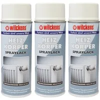 ARLI Heizungskellerfarbe ARLI Set: Heizkörper Lackspray weiß hochglänzend Spraylack 400ml, Set weiss glänzend