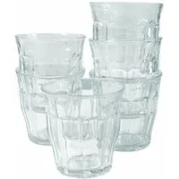 Bormioli Rocco Glas Duralex Picardie Becher 310 ml 6er Set, Glas