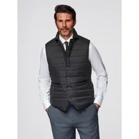 OMBRE Steppweste Quintessence Damen-Steppweste mit Slim Fit Taillenregulierung hinten mittels Gürtel und Knöpfen