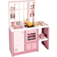 Smoby Spielküche Spielküche Loft Fleur Kunststoff, Made in Europe
