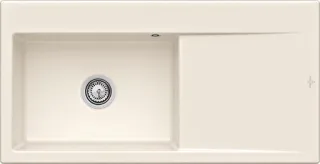 Villeroy & Boch Einbauspüle Subway Style 60 336201 1000x510mm IB li aus Keramik Crema cplus, 336200K 336200KR