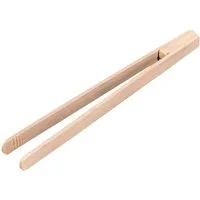 KESPER® Grillzange Grillzange, Buchenholz, braun, 40 x 5 x 5 cm