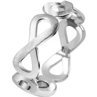 Adelia´s Fingerring Damen Ring Unendlichkeitszeichen aus 925 Silber