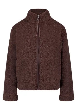CARTOON - Sweatjacke Dunkelbraun - Gr. - 42