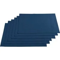 REDBEST Platzset Tischset "Seattle" 6er-Pack, Baumwolle Uni