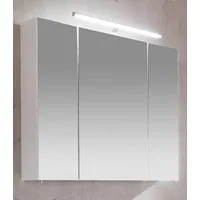 Schildmeyer Spiegelschrank Irene, Spiegelschrank, Made in Germany, B: 80 cm Solide Verarbeitung - Dieses Produkt ist in Deutschland gefertigt